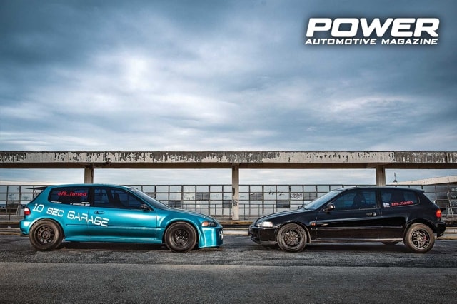 Honda Civic EG x2 All Motor 302 & 243Ps